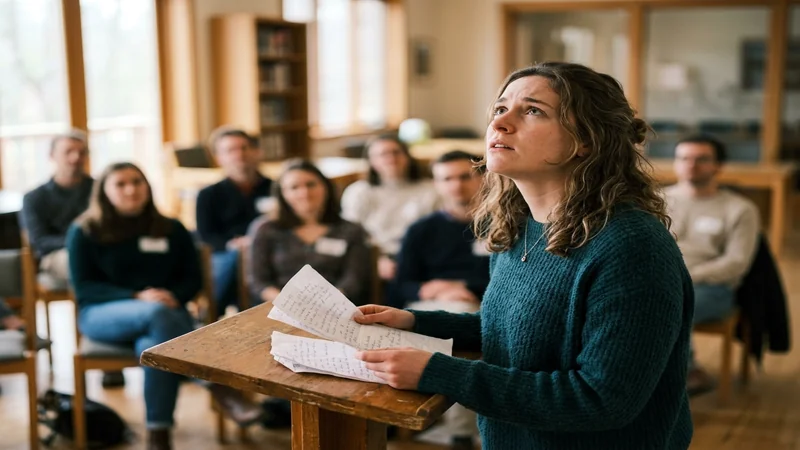 Significado de soñar con hablar en público